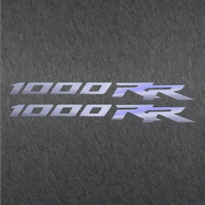 Autocollants réfléchissants au Laser en vinyle pour Honda 1000RR, imperméable, décoration de moto et Scooter, roug MULTI -THJR3435