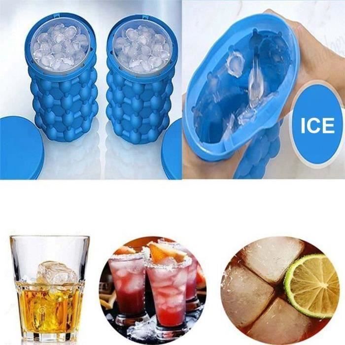Mini Seau à glace Gel de silice pour Boissons Du Vin Champagne Go50945