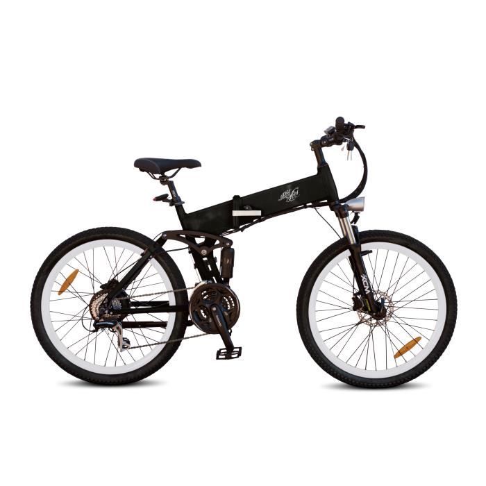 Raptor - Noir - 250W-12Ah - VTT Électrique Pliant Tout-Suspendus