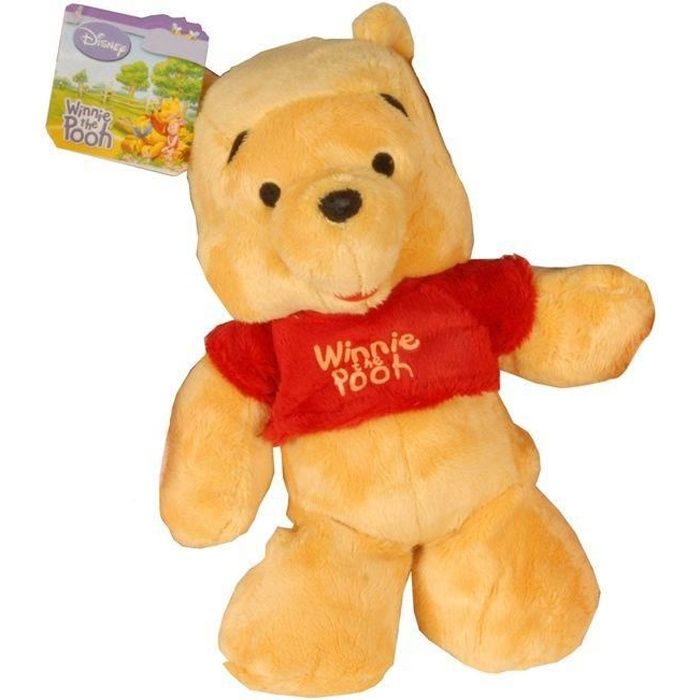 Disney - Winnie L'Ourson - Peluche Winnie 20cm