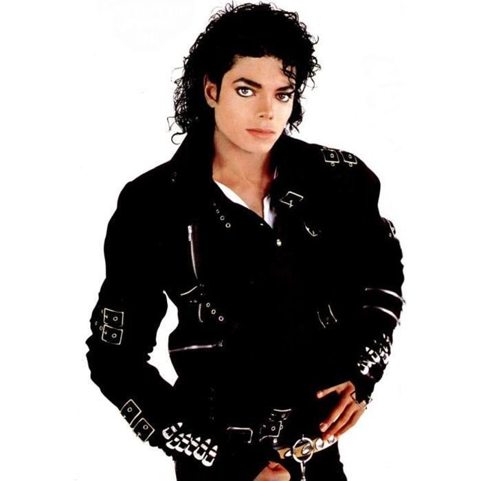 Poster Affiche Michael Jackson Veste Noir Style Chanteur Pop Star Celebrite 31cm x 44cm