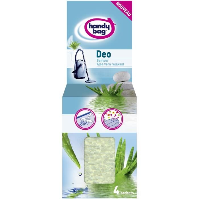 HANDY BAG 2143365 Parfum pour aspirateurs traîneaux Deo perles - Aloe vera relaxant