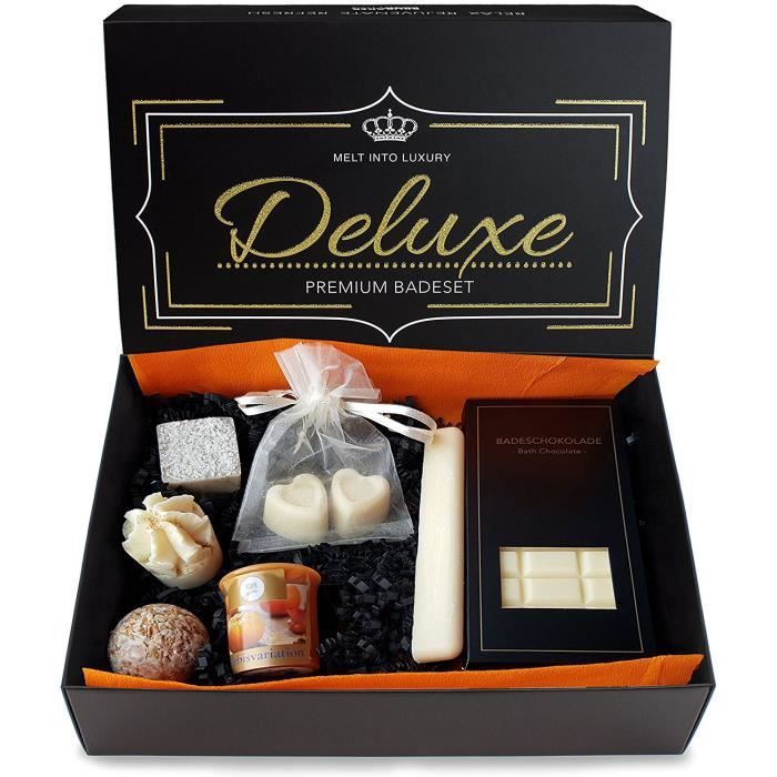 BRUBAKER Cosmetics Bombes de bain - Coffret cadeau 'Deluxe Banane Noix de coco' - 8 Pièces - Vegan