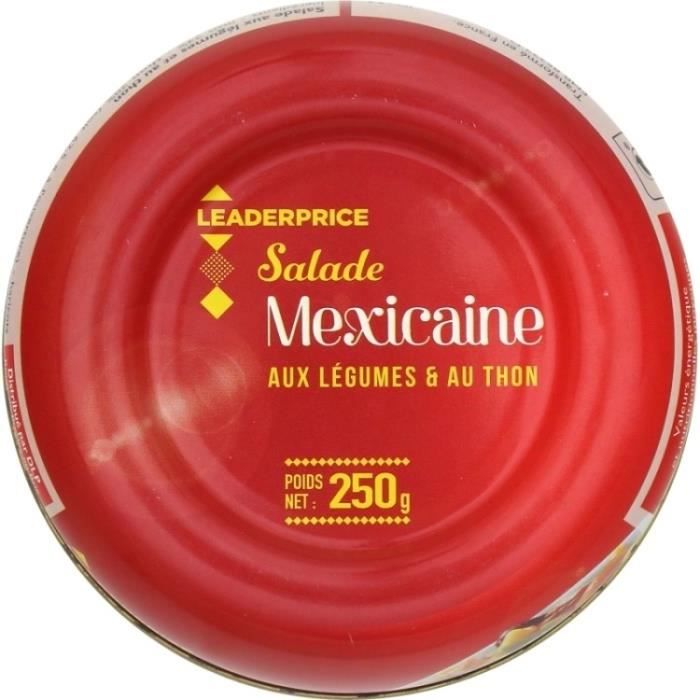 Salade mexicaine thon 250g Leader Price