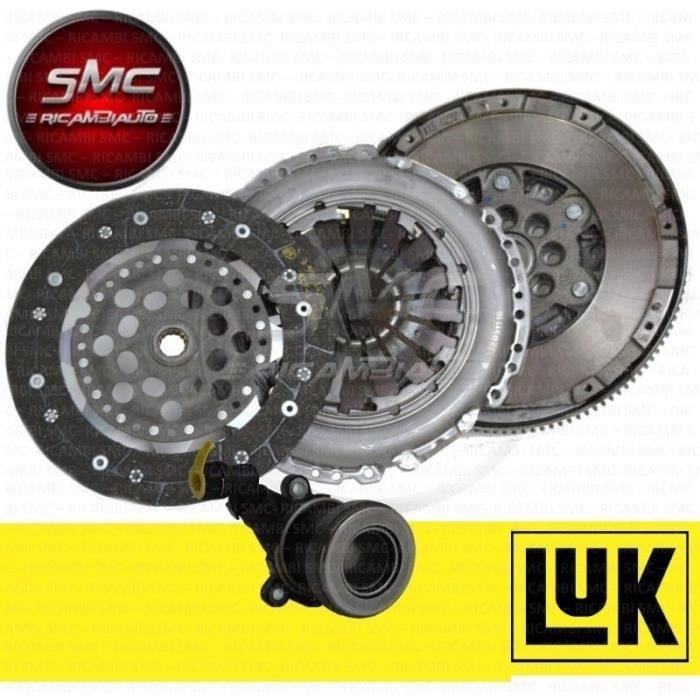 KIT D'EMBRAYAGE + VOLANT MOTEUR LUK OPEL ASTRA H/CORSA D 1.3 CDTI 66 KW NEUF