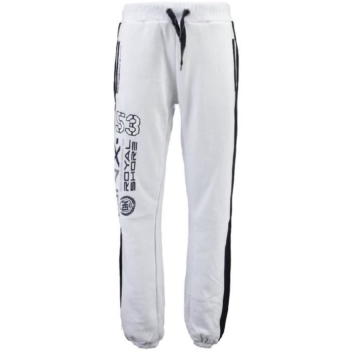 Jogging Homme Geographical Norway Mapping Blanc