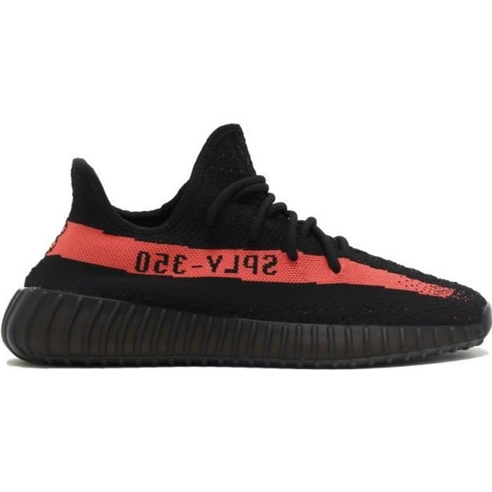 Basket ADIDASs YEZZY BOOST 350 V2 'RED'BY9612 Homme Femme Noir