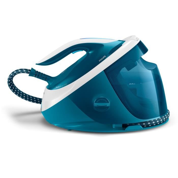 PHILIPS Centrale vapeur PerfectCare série 7000 PSG7024/20, 7,5 bars, Pressing 480g/min, Débit vapeur 120 g/min, Sans réglage