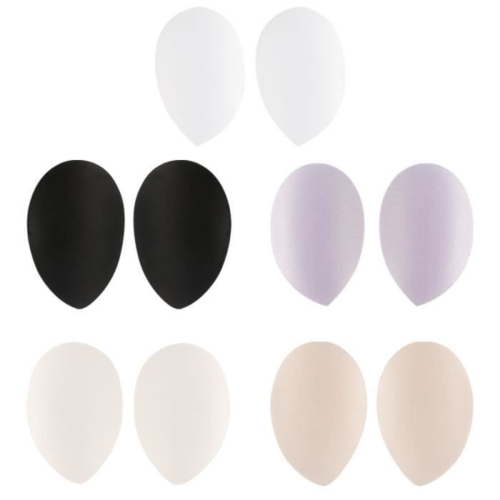 5 paires d'éponge en forme de goutte coussin d'allaitement de poitrine soutien-gorge PUSH UP - PUSH UP BARS - KETTLEBELL