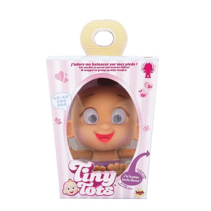 SPLASH TOYS - Poupée ineractive Tiny Tots avec Accessoire - violet