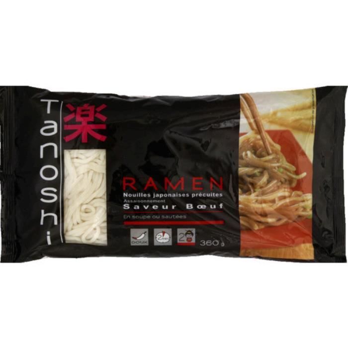 Ramen bœuf 360 g Tanoshi