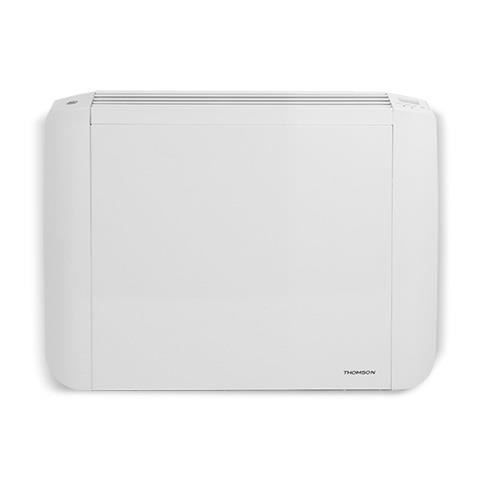 THOMSON - THECO1000N - Radiateur céramique - Inertie sèche - Ecran LCD - 1000 watts - 3 programmes - Classe II - Blanc
