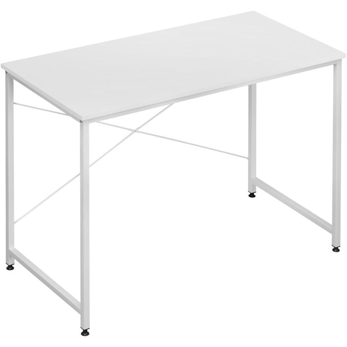 Vicco Bureau en Angle Bureau Bureau Informatique Odin Blanc Table de