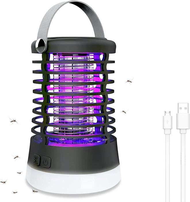 Piège à Mouches électrique USB - Rotation Silencieuse, Rechargeable, Sans Produits Chimiques - Pour Intérieur (Cuisine, Chambre)