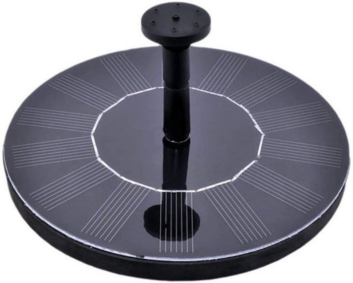 Pompes de fontaine solaire, fontaine de jardin solaire avec panneau