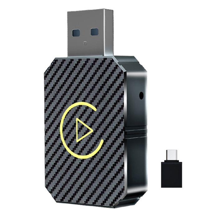 2 en 1 CarPlay Box Android Auto Convertisseur CarPlay Sans Fil Voiture Android Smart Box Adaptateur Sans Fil Adaptateur de Voiture