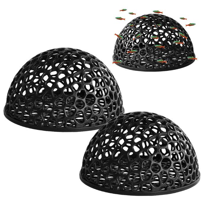 Meilleurs prix pour 2pcs Grotte daquariumcachette poissonsmaison délevage creusedécoration robuste pour crevettesbettautilisation quotidienne