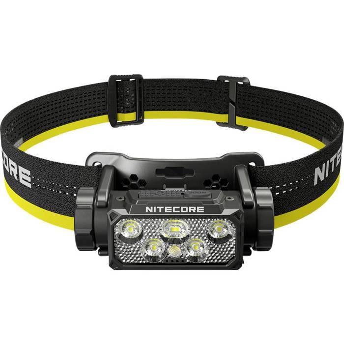 NiteCore HC60 UHE NC-HC60UHE LED Lampe frontale batteries Li-ions ou fonctionnement à piles 1600 lm 200 h 140 g NiteCore HC60 UHE NC-HC60UHE LED Lampe frontale batteries Li-ions ou fonctionnement à piles 1600 lm 200 h 140 g