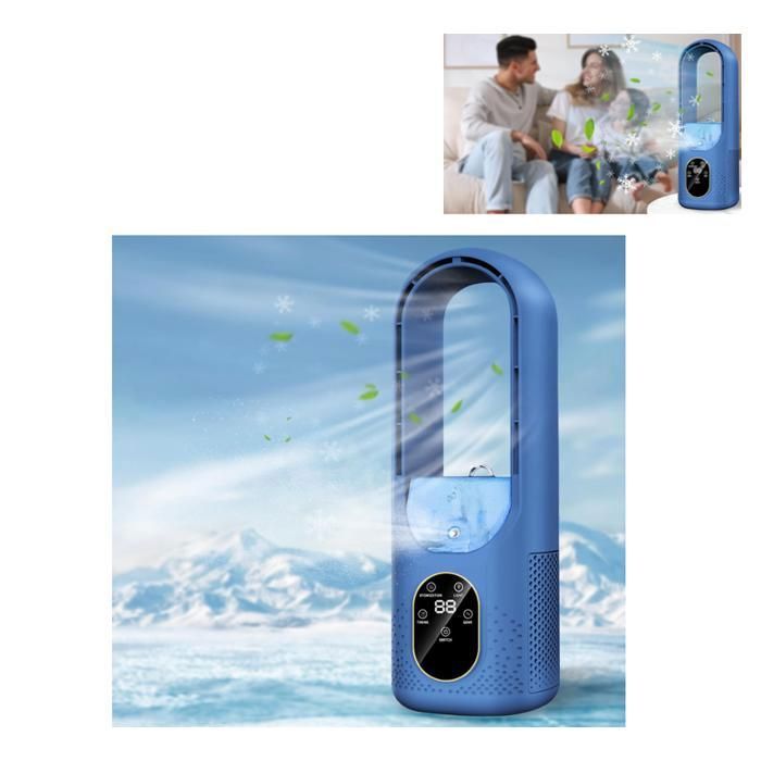 Climatiseur Mobile, 3 Vitesses,3 Modes De Brumisation Climatiseur Pour