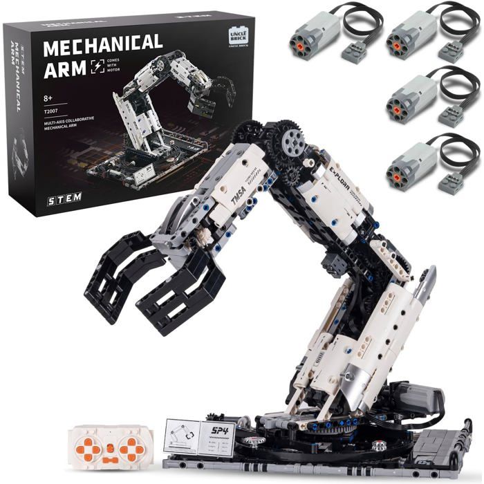 Robot jouet éducatif Bras robotique (télécommandé filaire