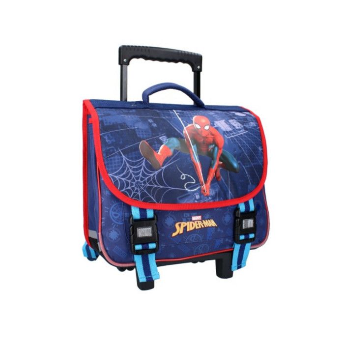 Mybagstory - Cartable à roulettes Spiderman