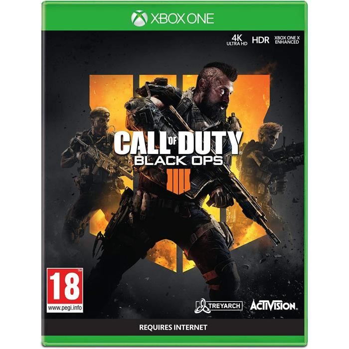 Jeu Vidéo - Activision - Call Of Duty: Black Ops 4 - Xbox One - 2 Heures De 2Xp - Inclus Calling Card Exclusif