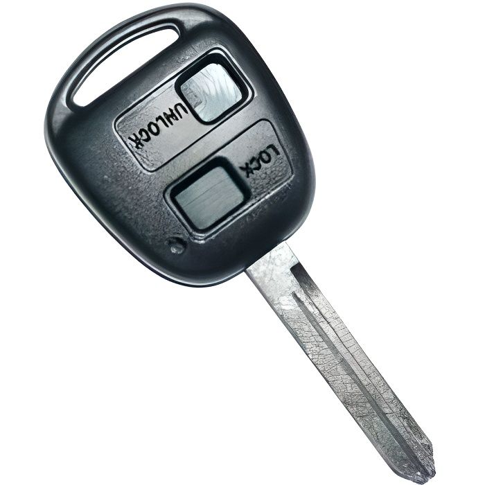 Coque De Clé Jongo Compatible Toyota Celica, Corolla Verso, RAV4... - Remplacement économique, Facile à Monter - 5