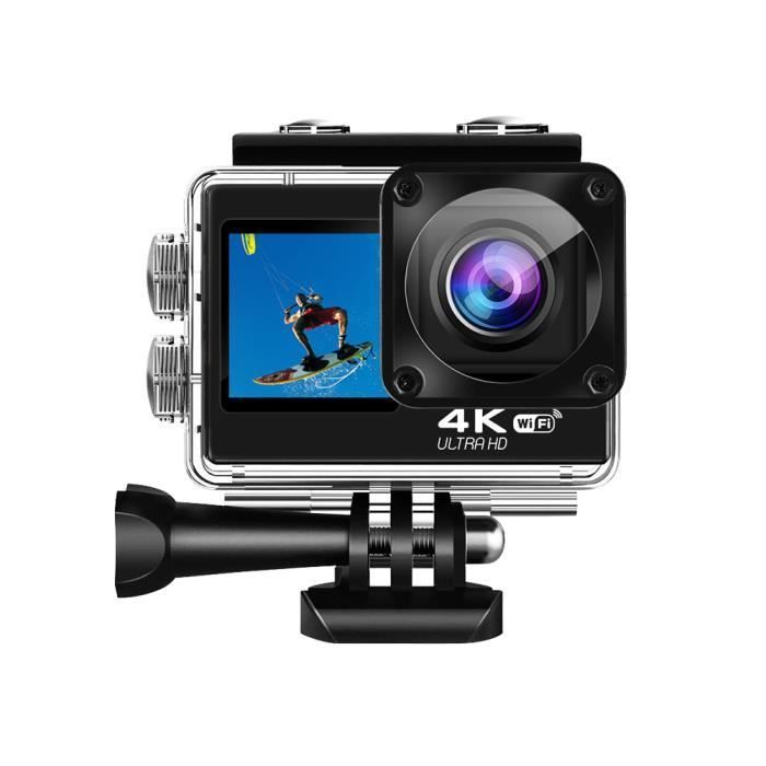 Carte noire sans mémoire-MLLSE-Caméra d'action sportive Go Pro Hero, 100% d'origine,  4K 60fps, 2.0 LCD, 30M, - Cdiscount Appareil Photo