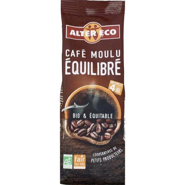 Café Moulu Doux BIO, Alter Eco (250 G) | La Belle Vie : Courses En Ligne - Livraison à Domicile