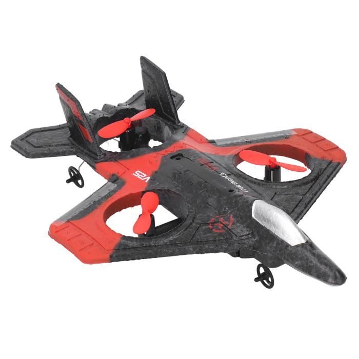 F22 1B FB Rouge)Avion RC SU35 2.4G Avec Lumières LED F22, Modèle Volant Télécommandé, Planeur