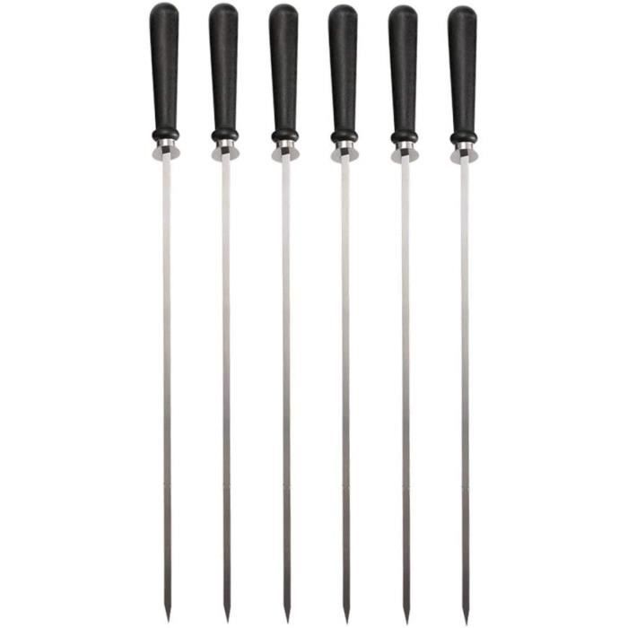Set De Brochettes Pour Barbecue Quatre Brochettes En Acier Pour Legumes Et Viandes 88391925