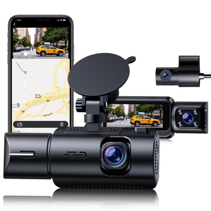 TOGUARD 4K Caméra de voiture à Vision nocturne infrarouge avec