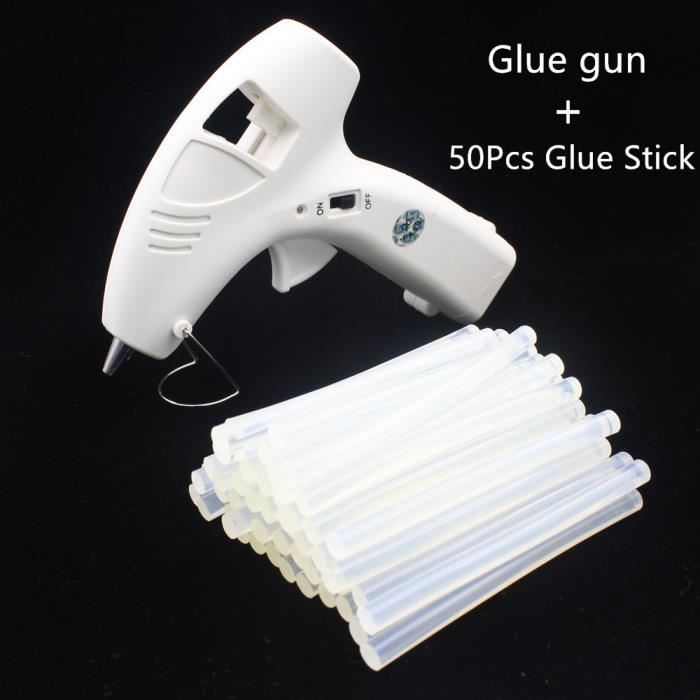 Pistolet a colle,Pistolet à colle thermofusible sans fil,pour l ...