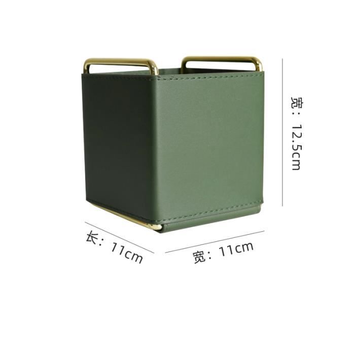Boîte De Rangement En Cuir PU Pour Cartes - Fermeture Magnétique, Dimensions 78x83x104 Mm, Capacité ~100 Cartes, Idéale Tarot, Jeux