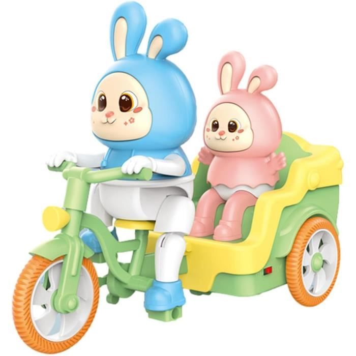 Bunby – Lapin Interactif En Peluche – Sauts, Oreilles Tremblantes, Contractions – Blanc – Piles – Cadeau Pâques