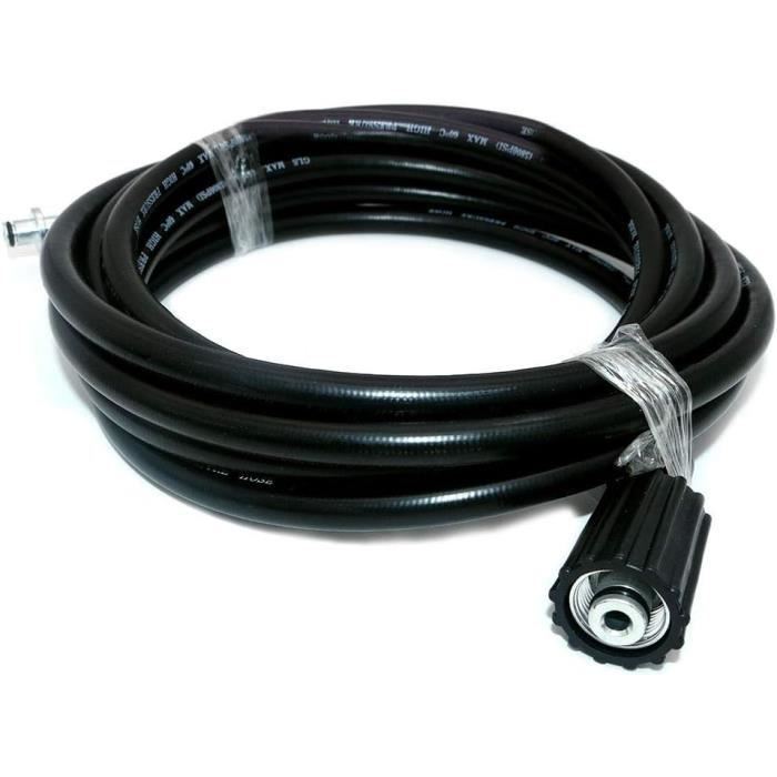 Tuyau Haute Pression De Rechange 15 M - 3600 PSI, Filetage M22 14 Mm, Compatible Nombreuses Marques