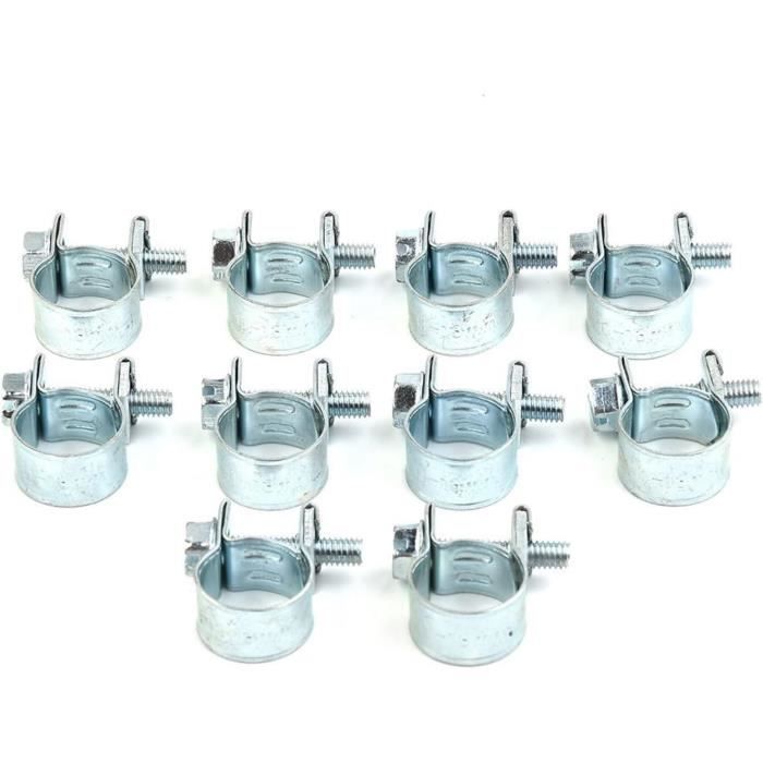 Lot De 10 Colliers De Serrage Diamètre 34-37 Mm - Neuf Sous Emballage