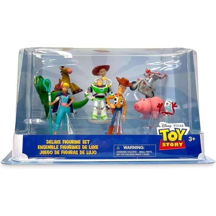 Coffret de Figurines Toy story, Woody, Buzz l'Éclair, Jessie, La