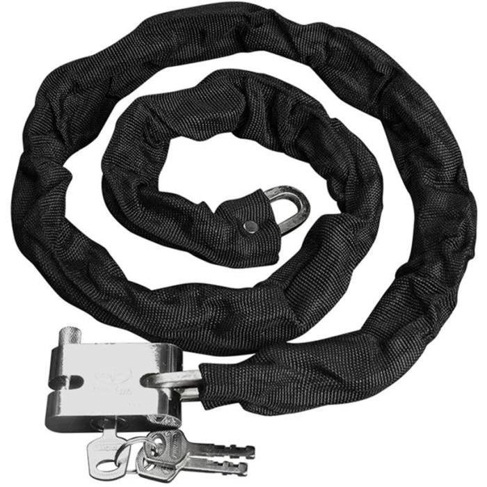 Chaîne Antivol Vélo à Code,Chaîne Antivol Vélo Câble De Verrouillage De