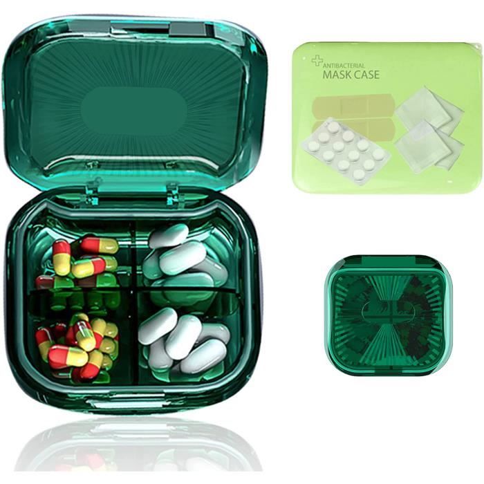 Petit Rangement Pièces Euros - 6 Compartiments - Noir - Parfait Pour Voiture, Parking Ou Courses