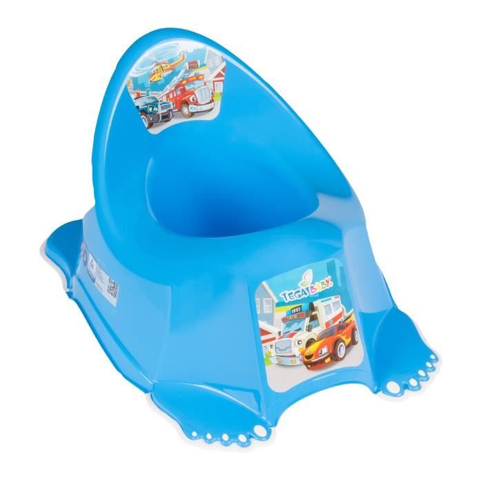 Pot De Toilette Antiderapant Pour Bebe Enfant Bleu Avec Theme Voiture Cars Facile A Nettoyer Cdiscount Puericulture Eveil Bebe