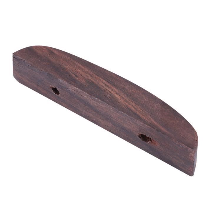 Qiilu reposepouce de basse Reposepouce en palissandre avec vis de montage pour accessoire de