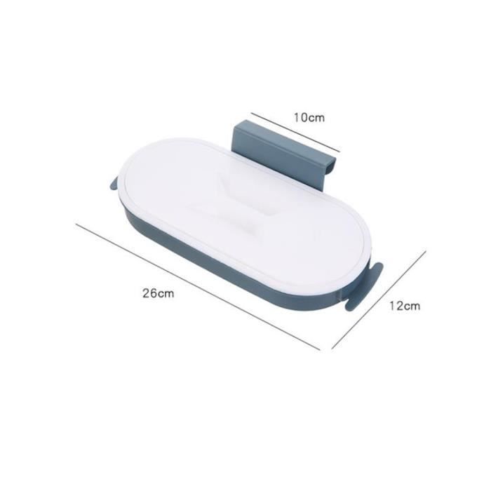Support De Sac Poubelle Pour Porte De Placard - En Acier Inoxydable 24x15 Cm - Gain De Place Dans La Cuisine