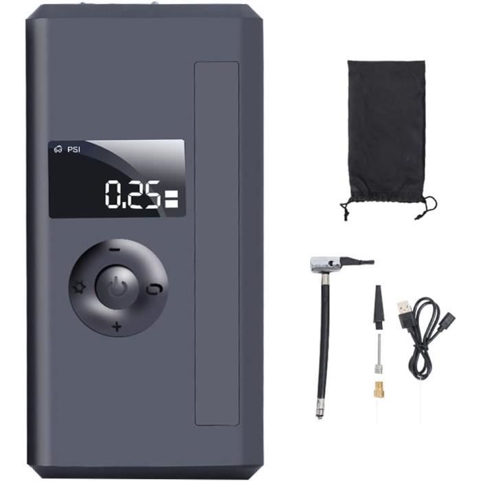 Gonfleur Vélo Portable YOUNGDO Rechargeable – Mini Compresseur Pour Vélos Et Motos