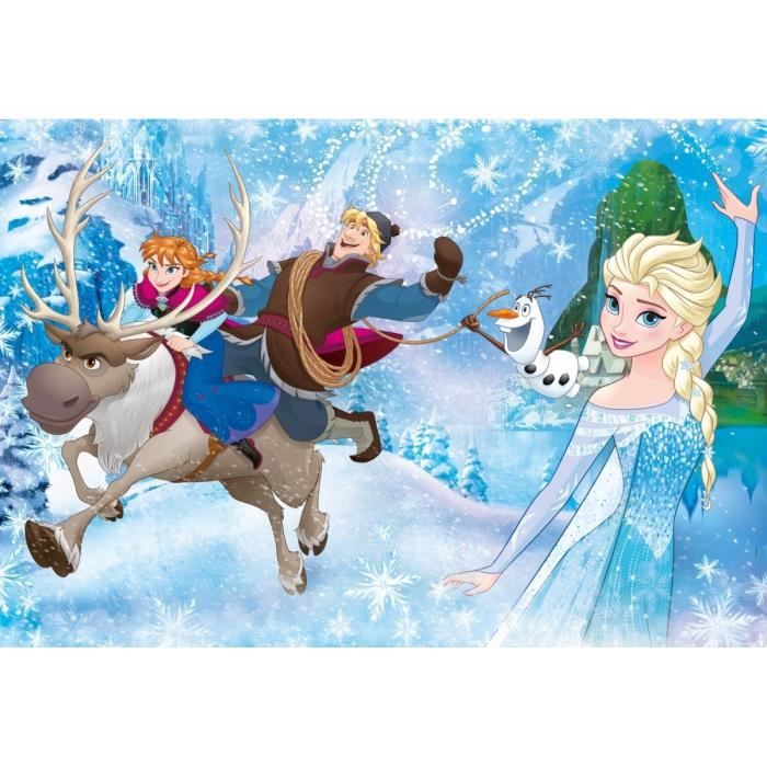 Puzzle 30 pièces Pièces XXL - La Reine des Neiges Clementoni ...
