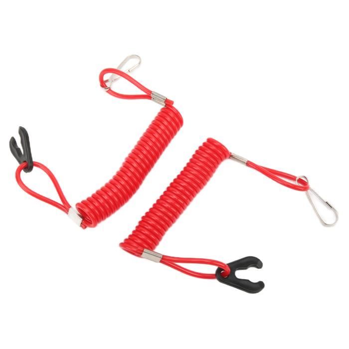 Interrupteur Arrêt D'urgence Guidon - Pour Moteur Bateau, VTT, Tondeuse