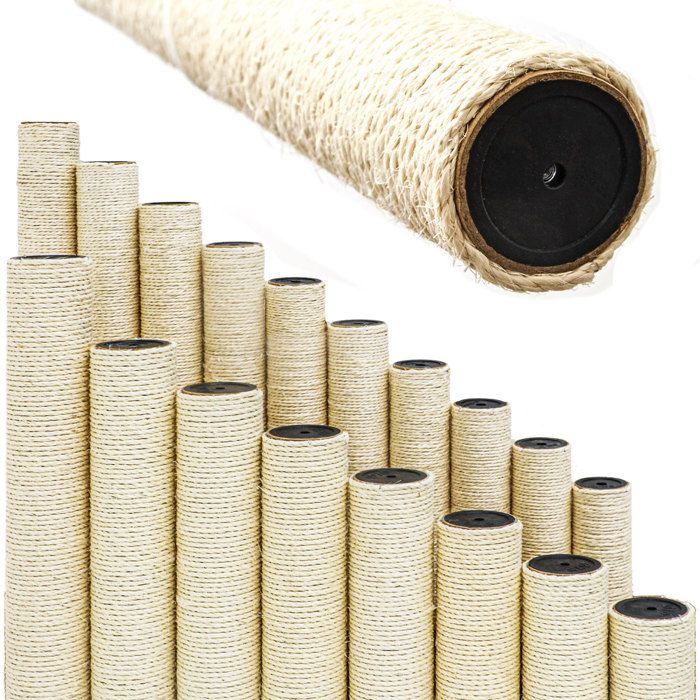 Meilleurs prix pour 20 cm Poteau de Rechange Arbre à Chat Ø 9,2 cm - M8 Colonne - Grattoir en Sisal