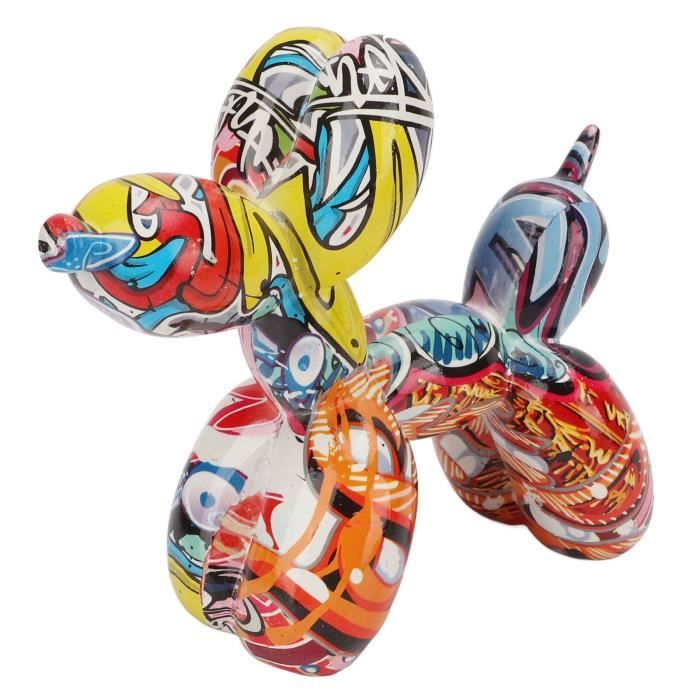 Sculpture De Chien Ballon En Résine Pour La Décoration Intérieure,statue D'animal PupMED,moderne