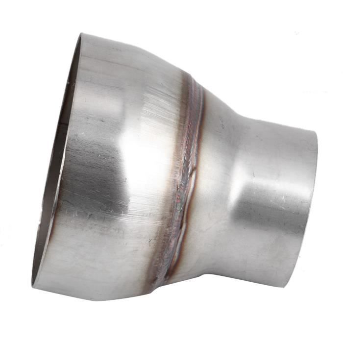 Adaptateur Échappement Moto 51mm à 60mm - Réducteur Silencieux Inox, Connecteur Tuyau Universel