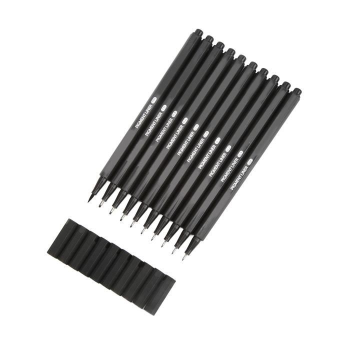 Stylo Applicateur De Peinture à Lignes Fines – 2 Pièces – Pointe Inclinée 17 Cm – Neuf (sans Marque)